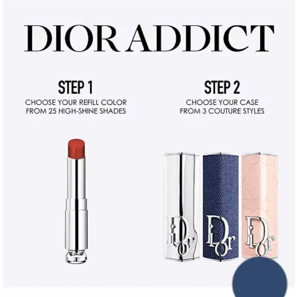 Dior Addict Lipstick Case Denim